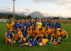 Fußball Kirchham vs. UJZ in der Traunsteinarena