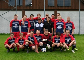 Fußballspiel UJZ vs. Kirchham in St. Veit