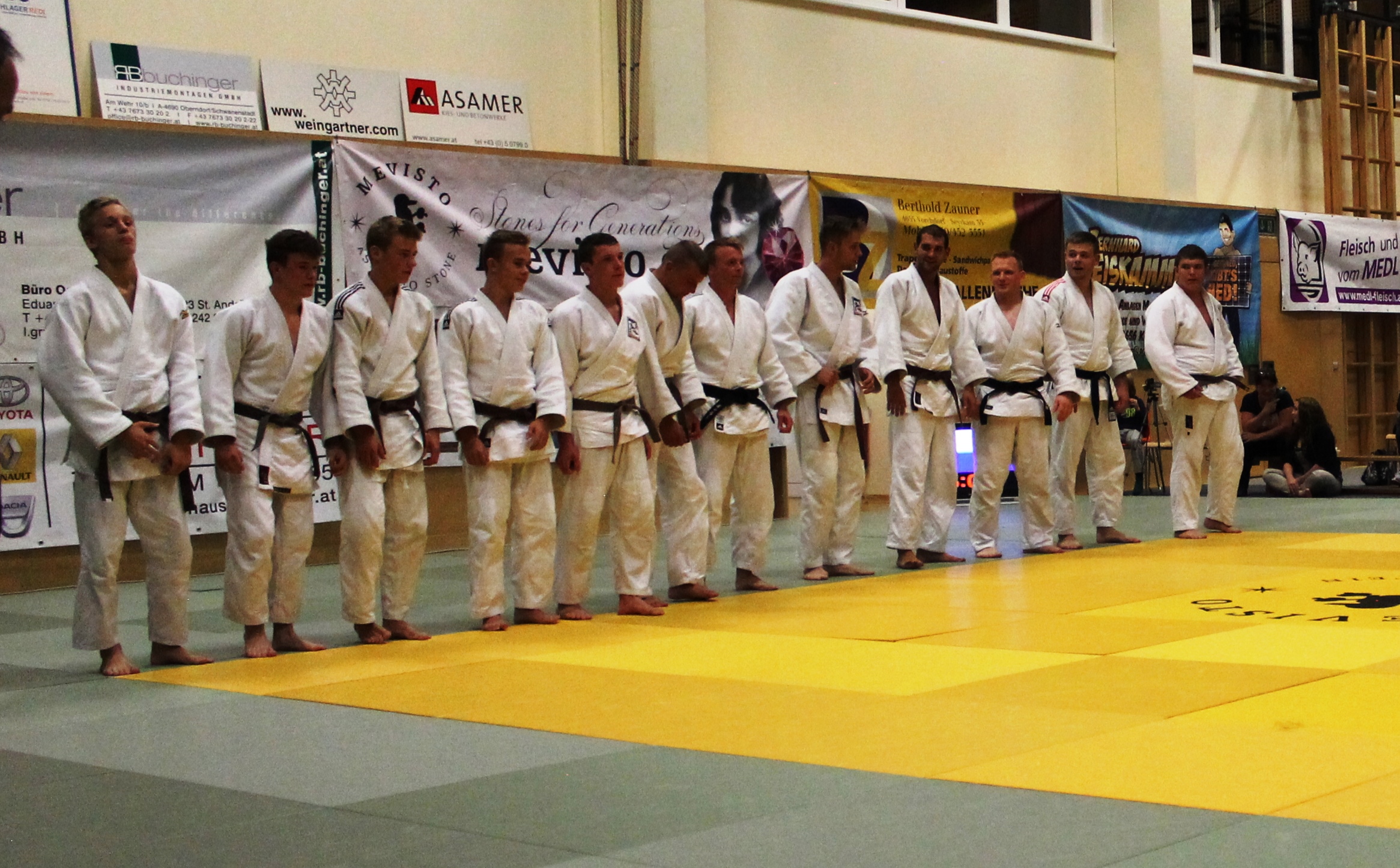 2. Judo Bundesliga : Kirchham gegen Wattens 07:07