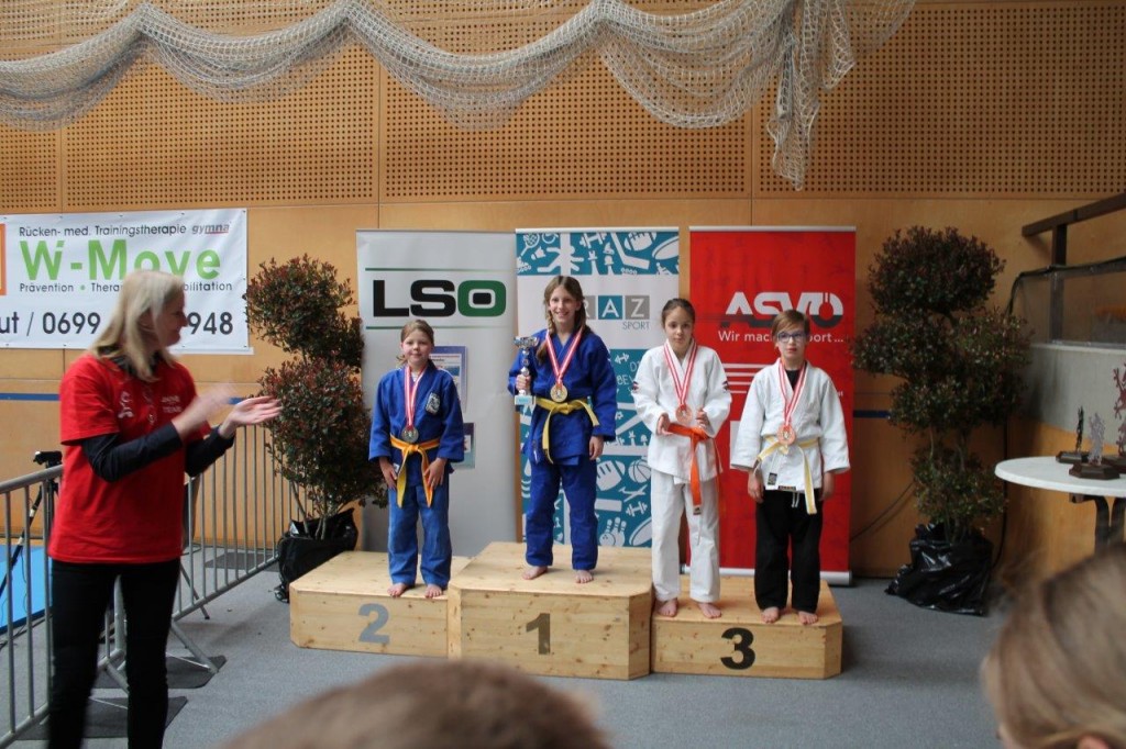 Top Leistungen unserer Nachwuchs-Judokas beim int. Turnier in Graz