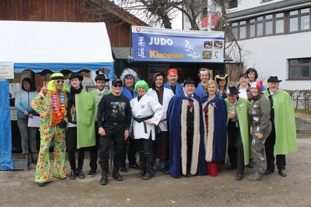 Judo Kirchham beim Faschingsumzug