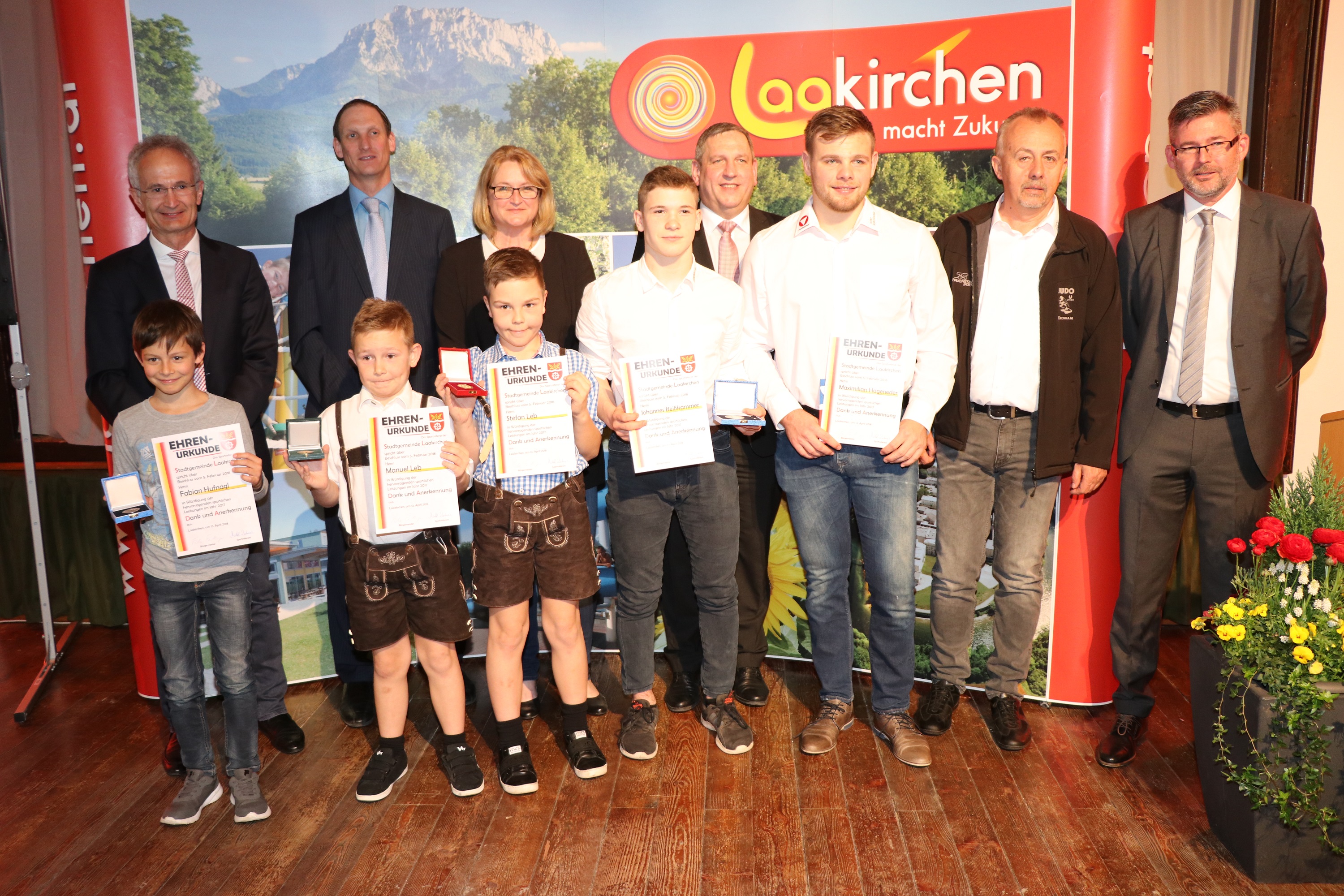 Sportlerehrung in Laakirchen