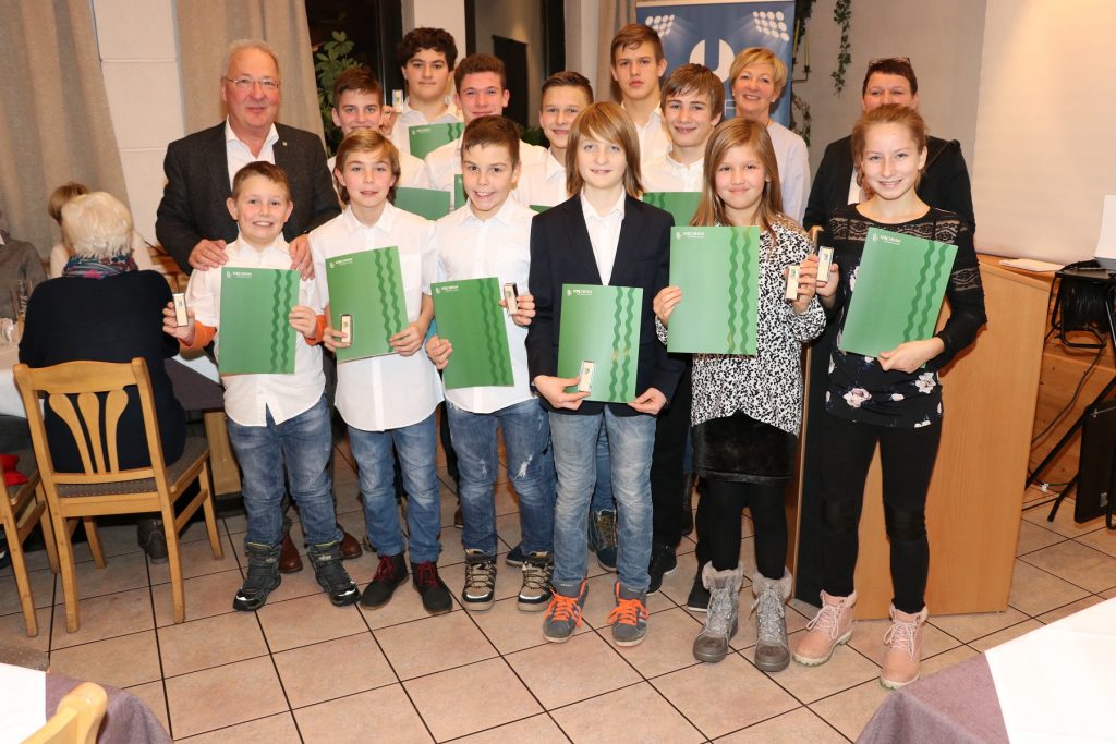 Sportlerehrung bei der JHV der Union-Kirchham am 11.01.2019