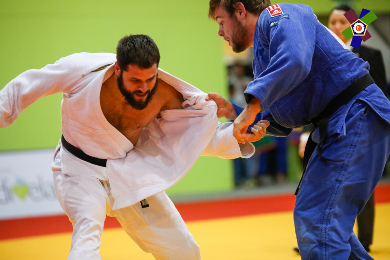 Max nach 15 monatiger verletzungsbedingter Absenz wieder bei einem World-Cup auf der Matte