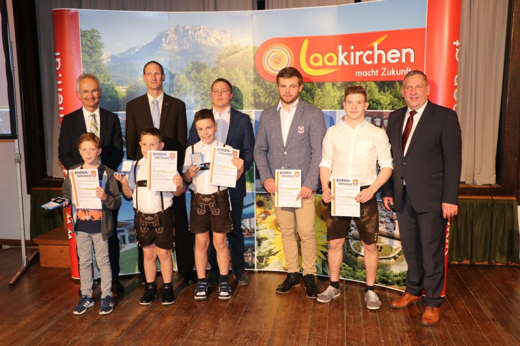 Sportlerehrung in Laakirchen