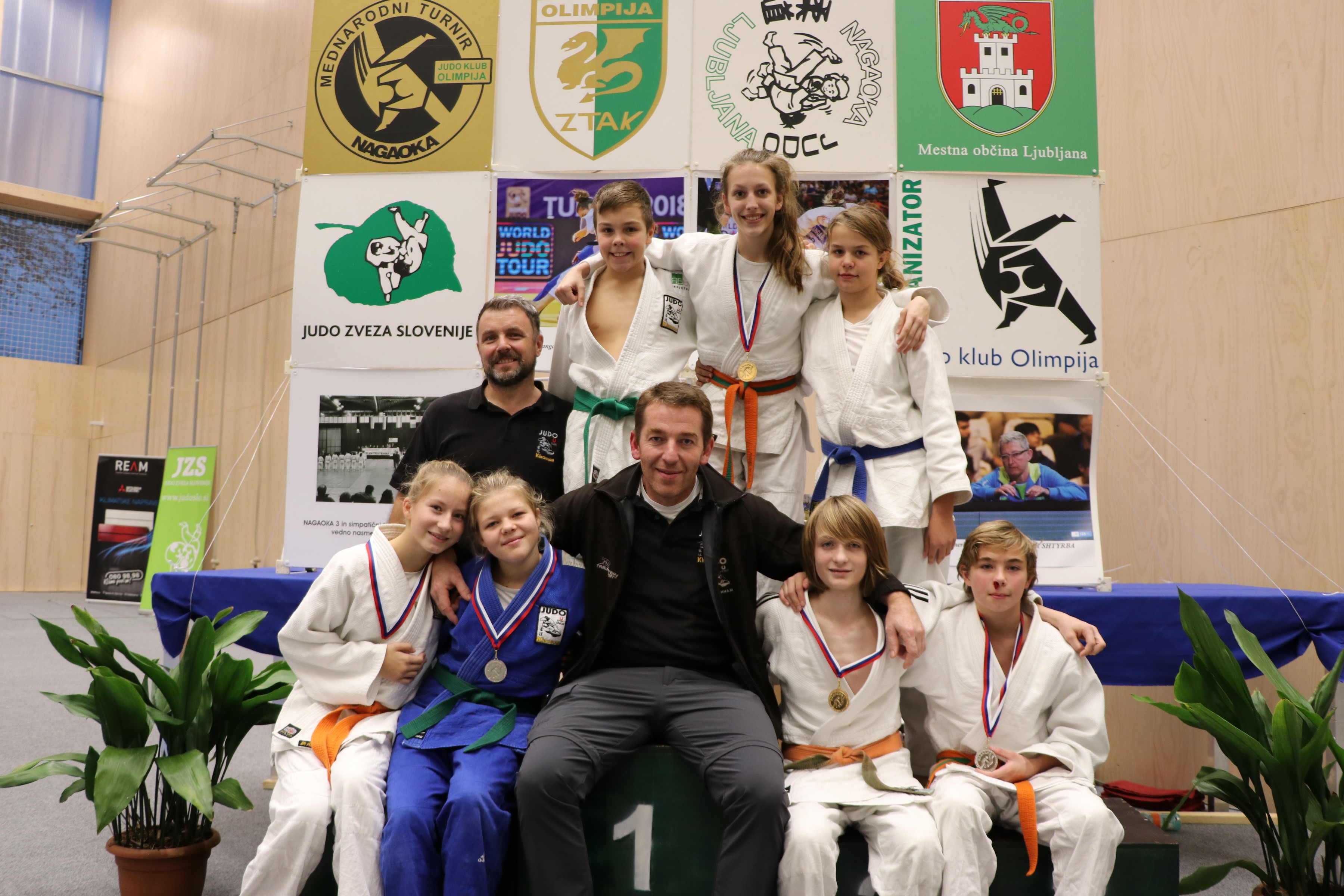 Kirchham startet mit dem Team Upperaustria beim Int. Judoturnier MINI NAGAOKA CUP LJUBLJANA in Slowenien