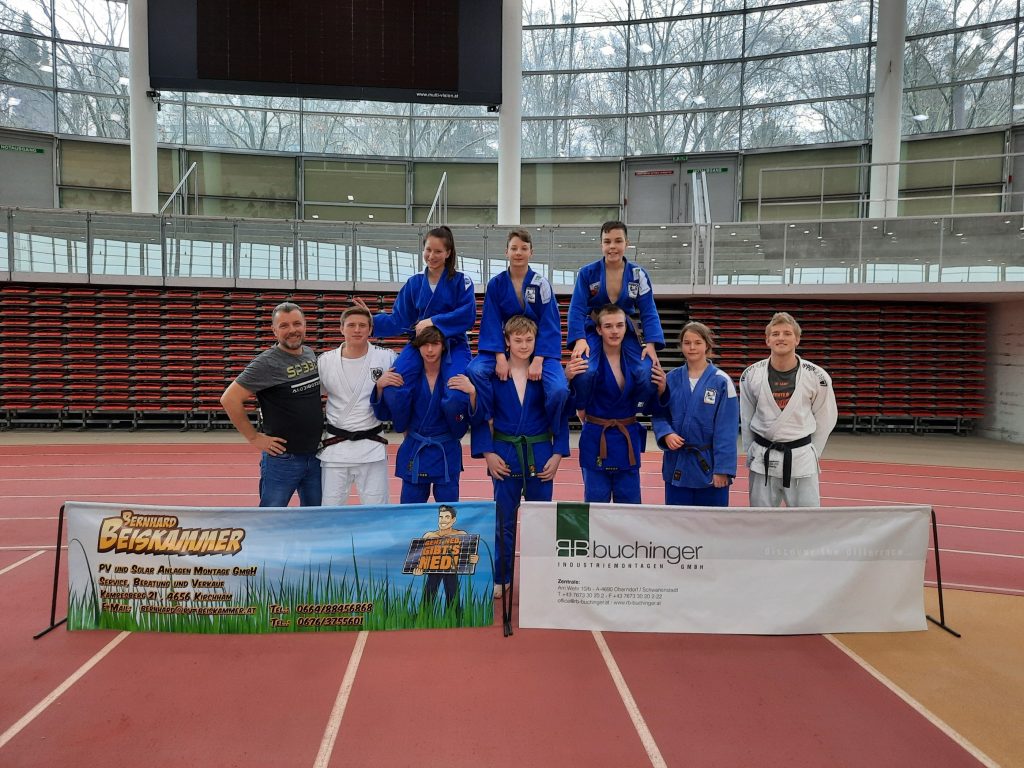 Judo – Neujahrslehrgang in der Tips Arena in Linz von 02.01- 05.01.2022