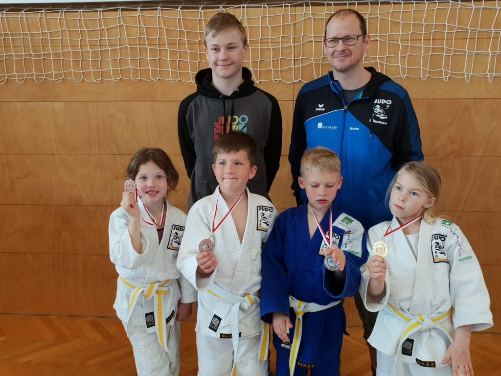 Erfolgreiche Teilnahme unserer Judokids beim Salzburger Nachwuchscup