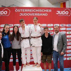 2 Österreichische Vizemeister mit Pollhammer Katrin und Leb Stefan bei der ÖM U18 in Feldkirch in Vorarlberg.