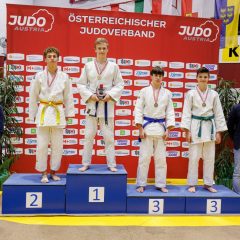 Wörmanseder Klaus ist Österreichischer Meister in der U16 -73kg, zusätzlich holten Begic Abdullah U16 +81kg und Pollhammer Katrin U21 -78kg jeweils die Bronzene.