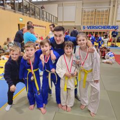 3 Goldene, 1 Silberne und 6 Bronzene bei der 31. Int. UJZ Trophy in Rohrbach