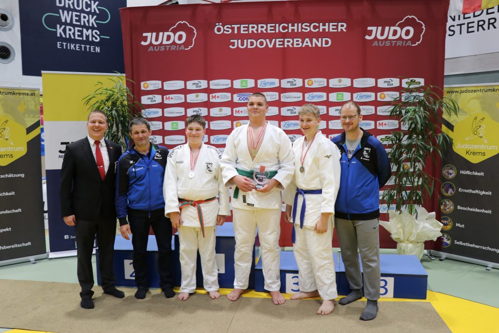 Österreichischer Meister, Österreichischer Vizemeister und die Bronzene für Kirchham bei den Österreichischen Meisterschaften für U16 in Krems