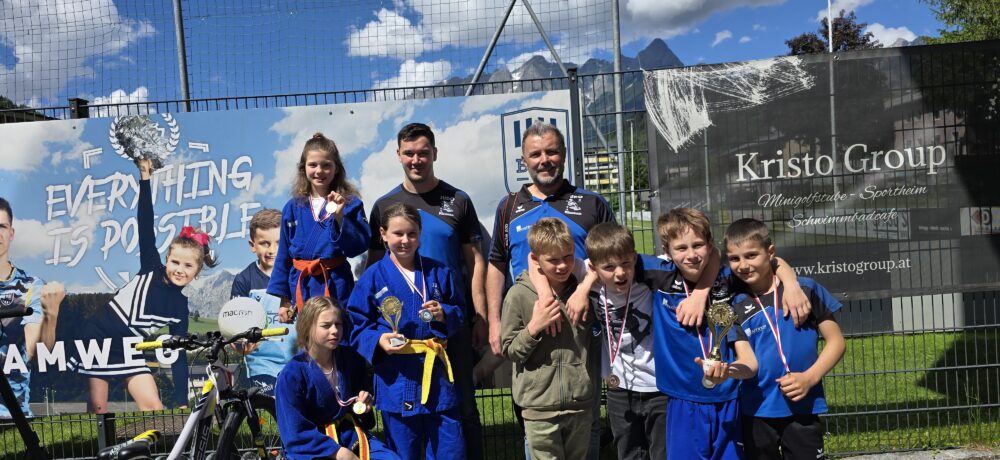 4 Goldene, 2 Silberne und 1 Bronzene für Kirchham beim Salzburger Nachwuchscup für U10/U12/U14/U16 in Bischofshofen
