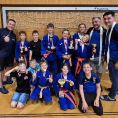 7 Goldene 2 Silberne und 5 Bronzene für Kirchham beim 27. Int. Judo Pfingstturnier in Straßwalchen