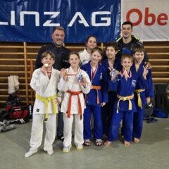 Sieben 1. Plätze, vier 2. Plätze und einen 3. Platz für Kirchham beim OÖ Herbst Kyuturnier in Leonding.