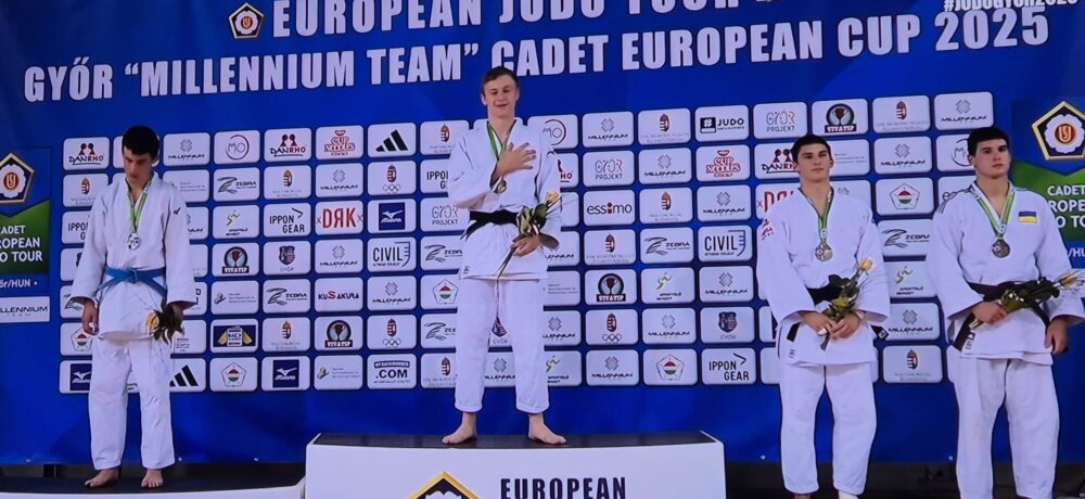 Wörmanseder Klaus holt sensationell die Goldene beim Europacup für U18 -81kg in Györ!!