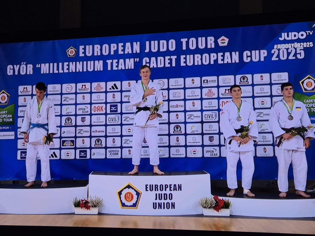 Wörmanseder Klaus holt sensationell die Goldene beim Europacup für U18 -81kg in Györ!!