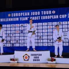 Wörmanseder Klaus holt sensationell die Goldene beim Europacup für U18 -81kg in Györ!!