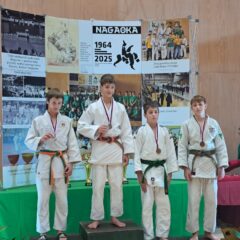 Gold für Blohberger Luca in der U14 -50kg und die Bronzene für Wörmanseder Johannes in der U18 -90kg beim Nagaoka Cup in Ljubljana in Slowenien.