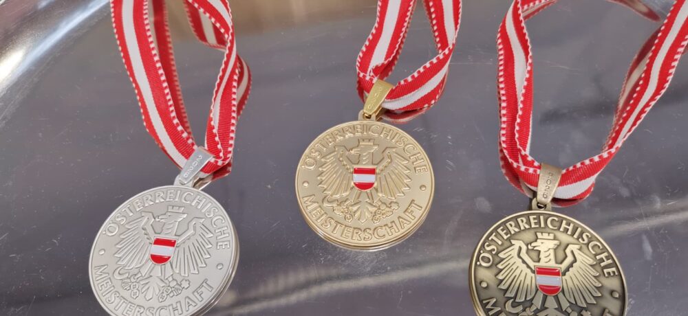 Voller Medaillensatz für die Judo Union Kirchham bei den ÖM U18