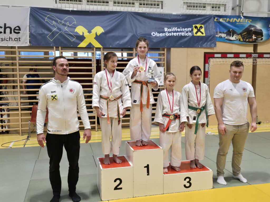 Einen 1. Platz, zwei 2. Plätze und sechs 3. Plätze bei der UJZ Trophy für U10 – U14 und Austrian Cup für U16 und U18 in Rohrbach.