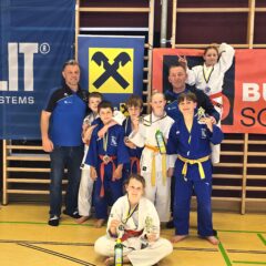 2 Goldene, 1 Silberne und 4 Bronzene beim Rapso Cup U12 in Alkoven