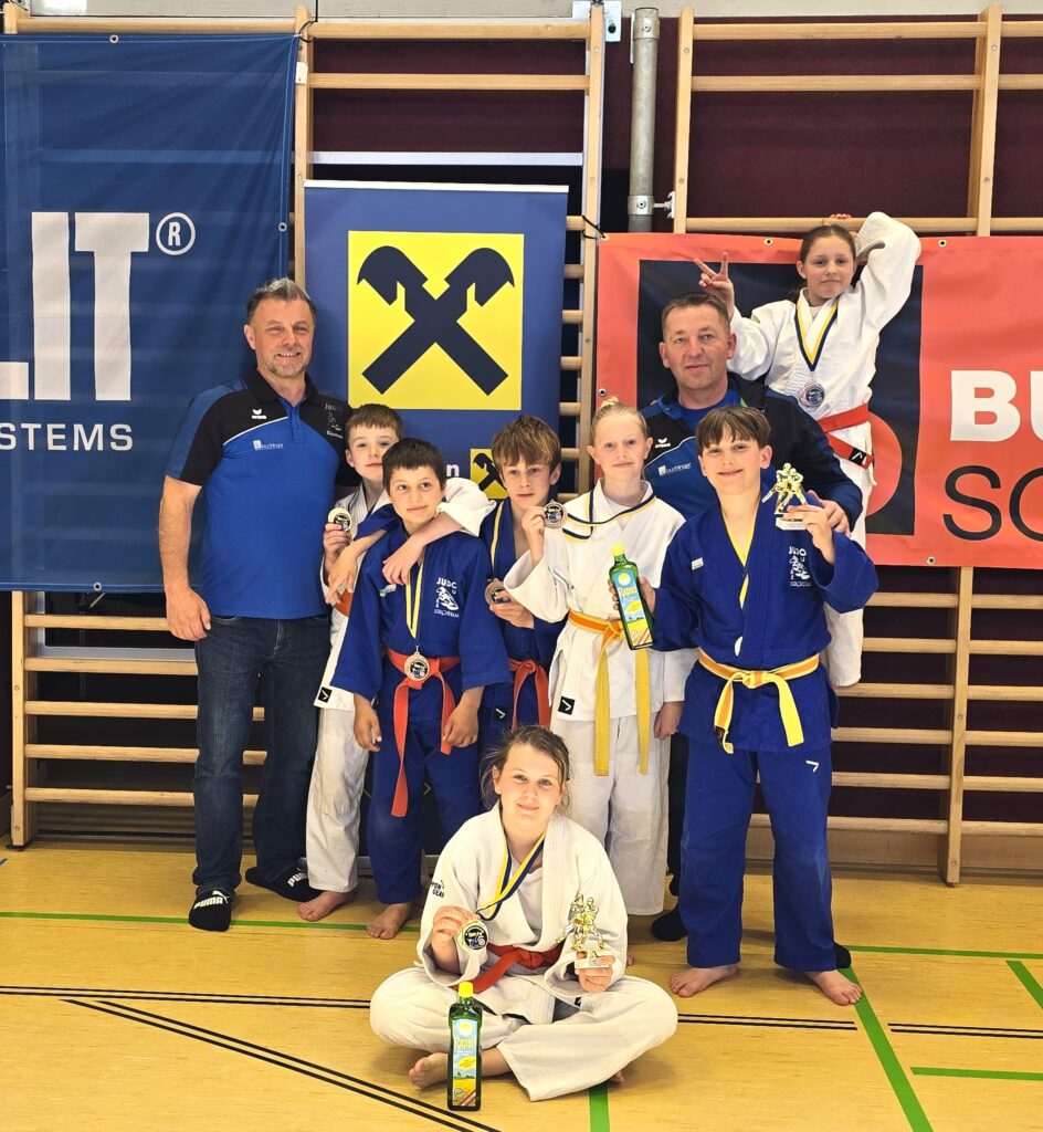 2 Goldene, 1 Silberne und 4 Bronzene beim Rapso Cup U12 in Alkoven