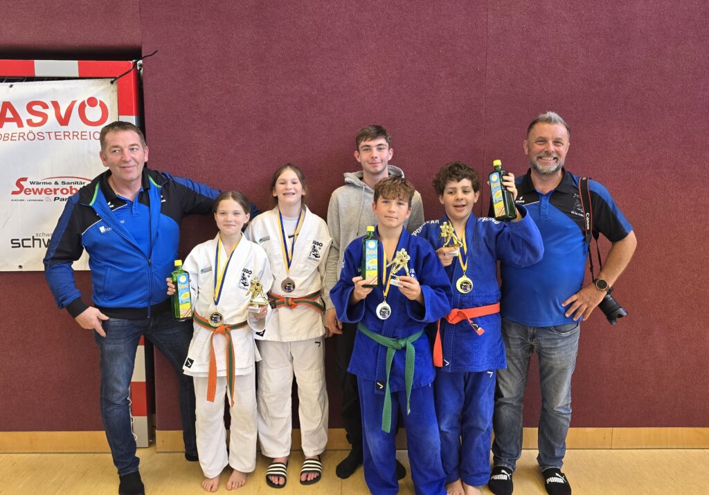 3 Goldene und 1 Bronzene beim Rapso Cuop U14 für Kirchham in Alkoven