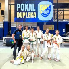 3 Goldene, 3 Silberne und 2 Bronzene für Kirchham bei dem Int. Pokal Dupleka Judoturnier für U10 / U12 und U16 in Duplek in Slowenien.