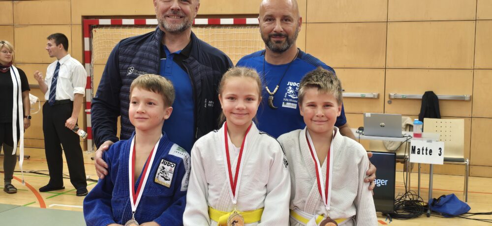 5 Goldene, 3 Silberne und 1 Bronzene für Kirchham beim OÖ-Herbst Kyu Schülerturnier für U10 – U16 in Burgkirchen